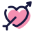 Heart with arrow